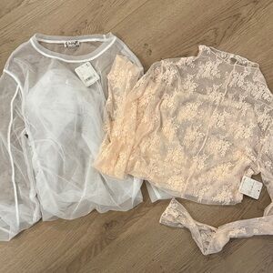 NWT BUNDLE FREE PEOPLE LAYERING TOPS — size M